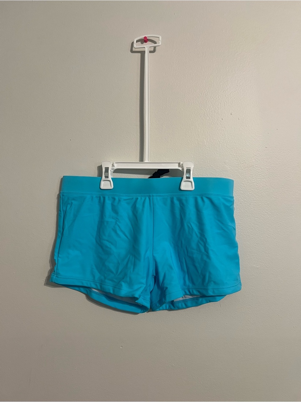 Taddlee Women's Spandex Shorts Activewear Size Extra Large Blue